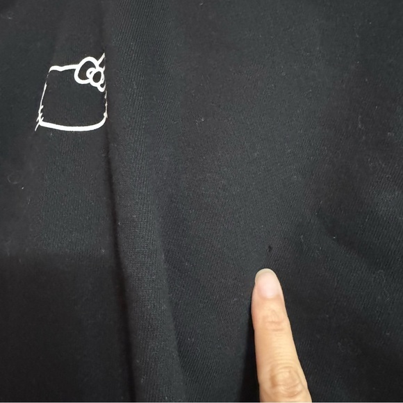 Forever 21 Hello Kitty Sanrio Oversized Hoodie Size Small - Picture 4 of 6
